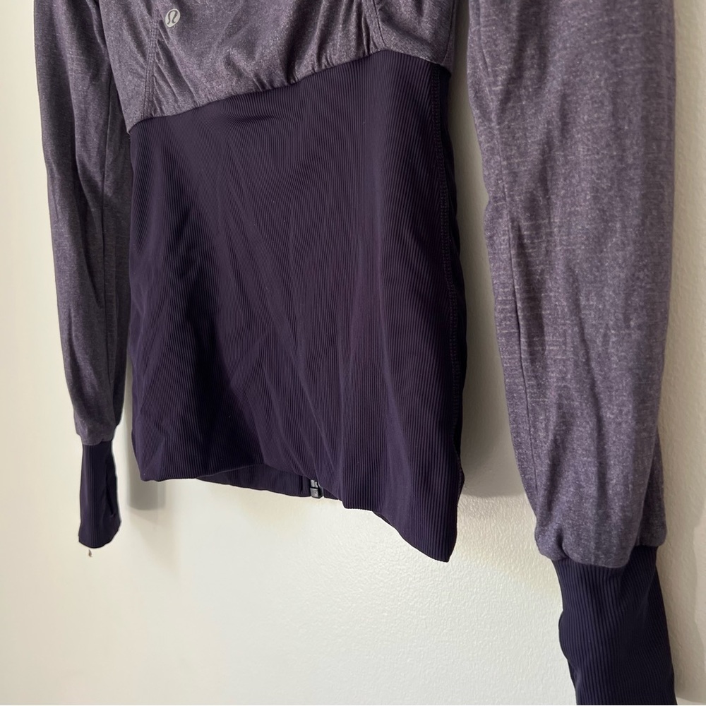 Lululemon Dance Studio Reversible Purple / Grape Jacket. - Picture 11 of 15